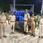 जेपी सेतु चेकपोस्ट पर स्प्रीट लोड पिकअप के साथ बोकारो का आरोपी गिरफ्तार