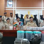 अपहरण, हत्या, रंगदारी मामले का गोड्डा पुलिस ने किया खुलासा, तीन हथियार समेत अन्य सामान के साथ 4 आरोपी गिरफ्तार