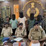 USA निर्मित हथियार के साथ रांची पुलिस ने चार अपराधी को किया गिरफ्तार, हत्या की थी योजना