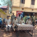 चाईबासा के बड़ाजमदा में बाइक चोरी-छिनतई गैग के ‘मास्टरमाइंड’ समेत आधा दर्जन आरोपी गिरफ्तार