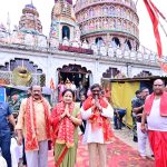 आस्था के दरबार में मुख्यमंत्री दंपती: हेमंत-कल्पना सोरेन ने दिउड़ी मंदिर में टेका माथा