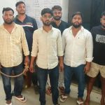 आरा के नूतन छात्रावास में पुलिस की छापेमारी, पिस्टल और गोली के साथ छह गिरफ्तार