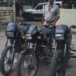 छह हजार में खरीदी सरायकेला-खरसावां से चुराई गई बाईक, तीन किशोर धराए