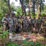 पारसनाथ की पहाड़ियों में नक्सलियों की साजिश नाकाम, जंगल से केन बम और विस्फोटक सामग्री बरामद